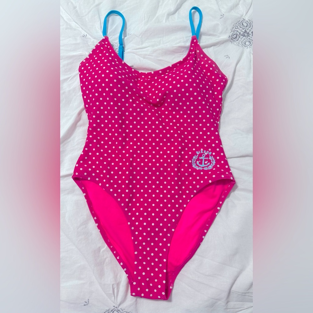 Dixxon Flannel hot pink one piece swimsuit